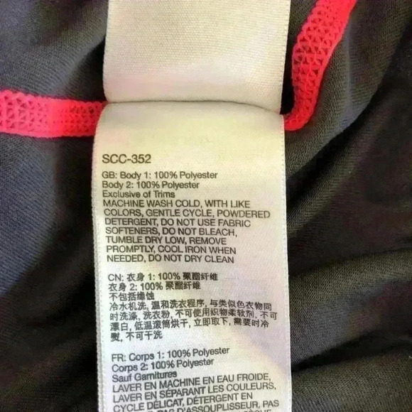 Marmot Activewear Gray & Pink Tank Women’s Size M - Picture 7 of 7